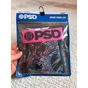 PSD Underwear Mens Mitch Marner Paisley Boxer Briefs Cool Mesh Medium